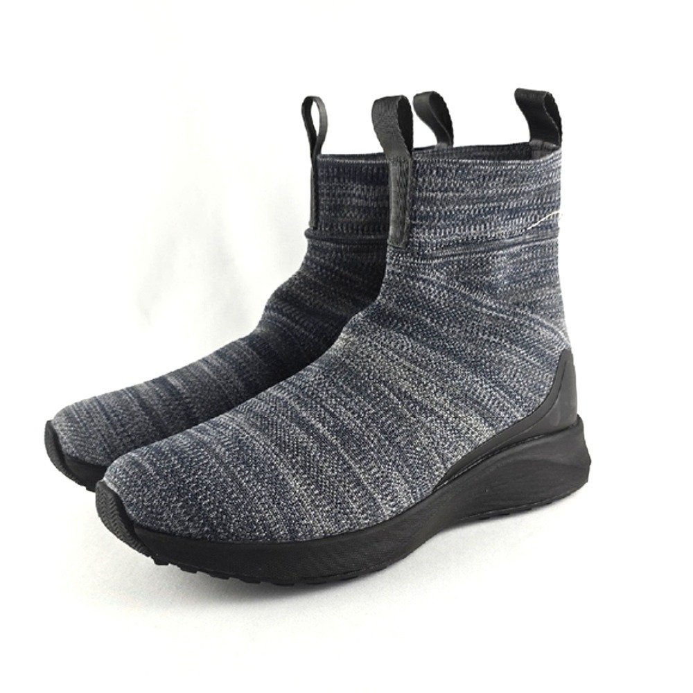 Native Women's Grey Nova Hydroknit Waterproof Ankle Slip On Ankle Boots 6